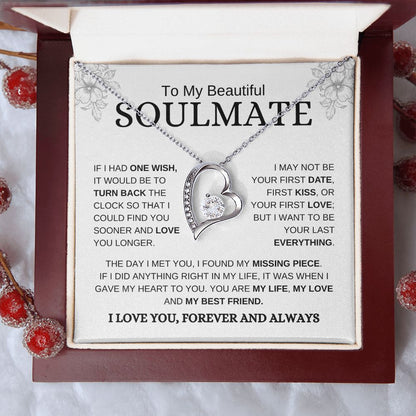 [ALMOST SOLD OUT] Beautiful Soulmate | One Wish | Forever Love Necklace - Elliotrose Gifts