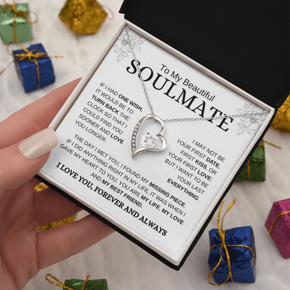 [ALMOST SOLD OUT] Beautiful Soulmate | One Wish | Forever Love Necklace - Elliotrose Gifts