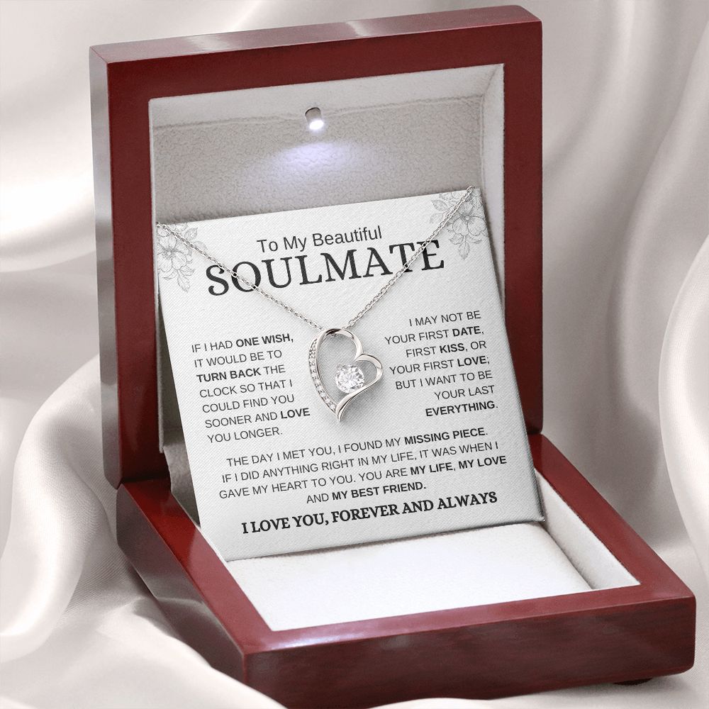 [ALMOST SOLD OUT] Beautiful Soulmate | One Wish | Forever Love Necklace - Elliotrose Gifts