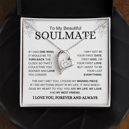 [ALMOST SOLD OUT] Beautiful Soulmate | One Wish | Forever Love Necklace - Elliotrose Gifts