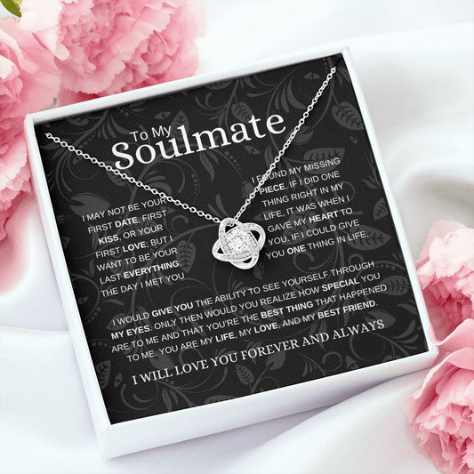 My Soulmate | How Special You Are | Love Knot Necklace - Elliotrose Gifts