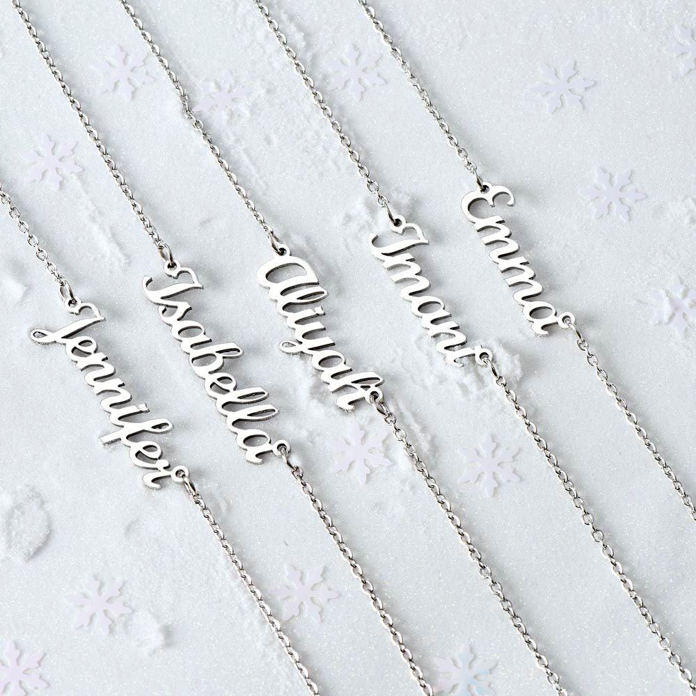 Personalized Name Necklace | Gift For her | Named Necklace - Elliotrose Gifts