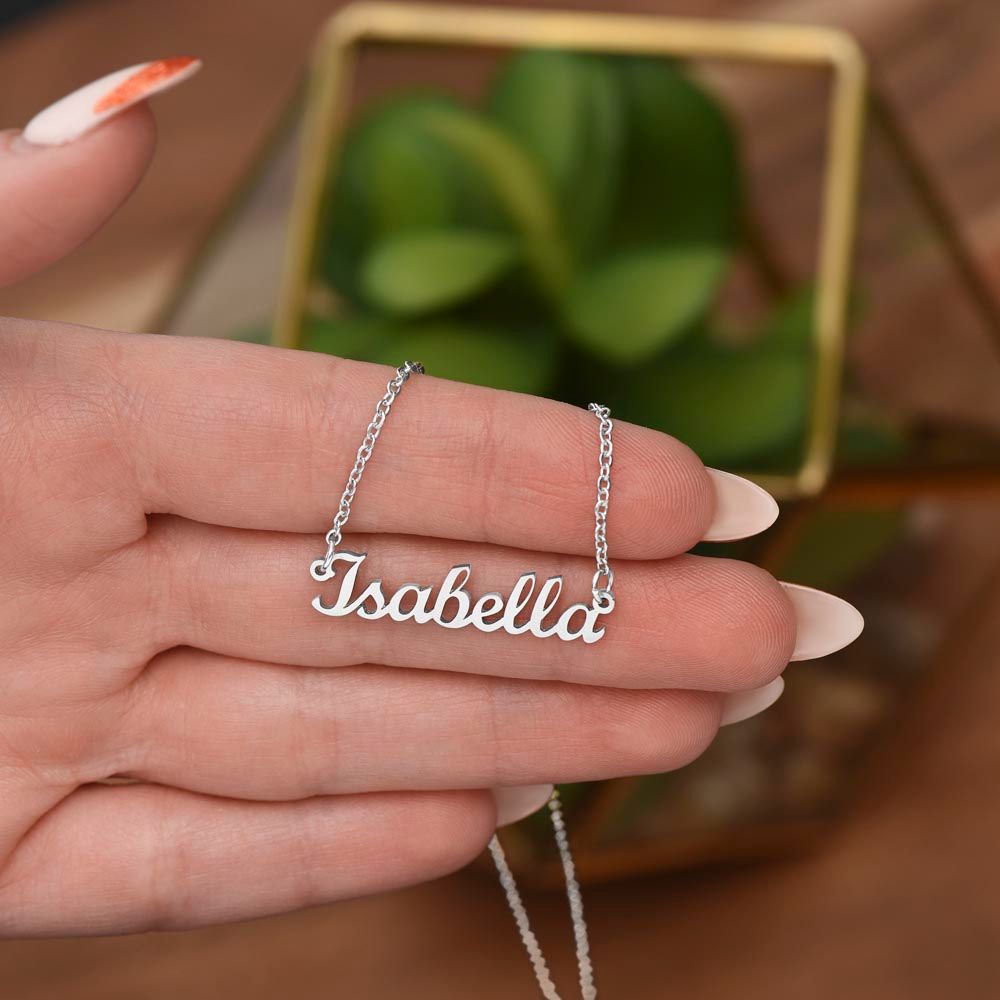 Personalized Name Necklace | Gift For her | Named Necklace - Elliotrose Gifts