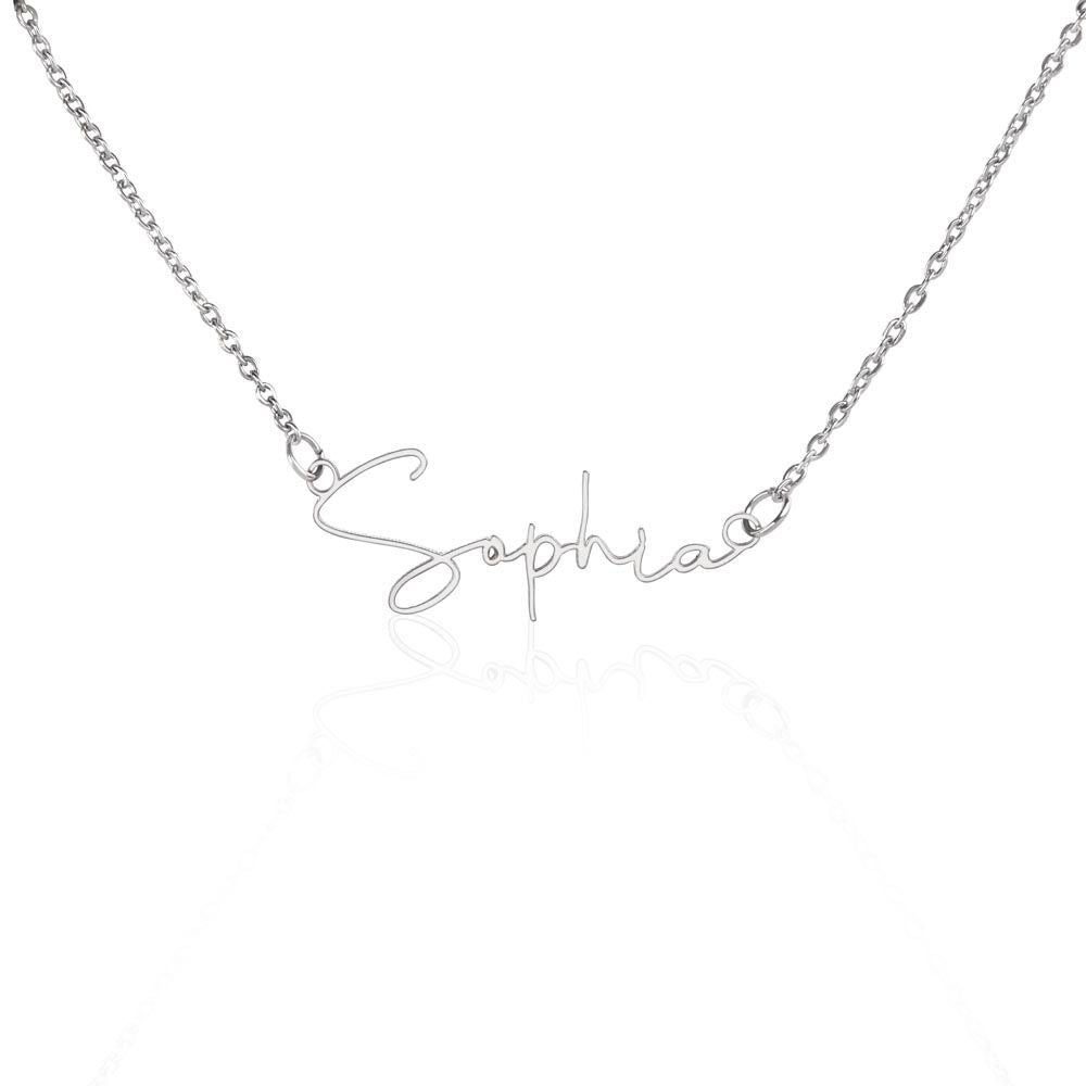 Personalized Name Necklace | Personalized Necklace Gift For Her - Elliotrose Gifts