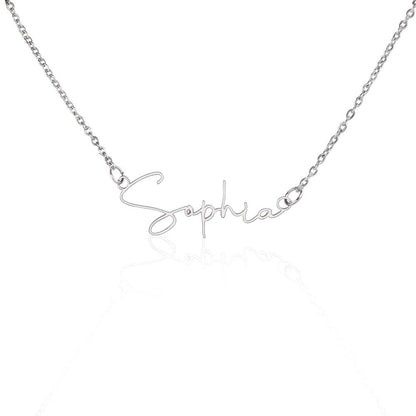 Personalized Name Necklace | Personalized Necklace Gift For Her - Elliotrose Gifts