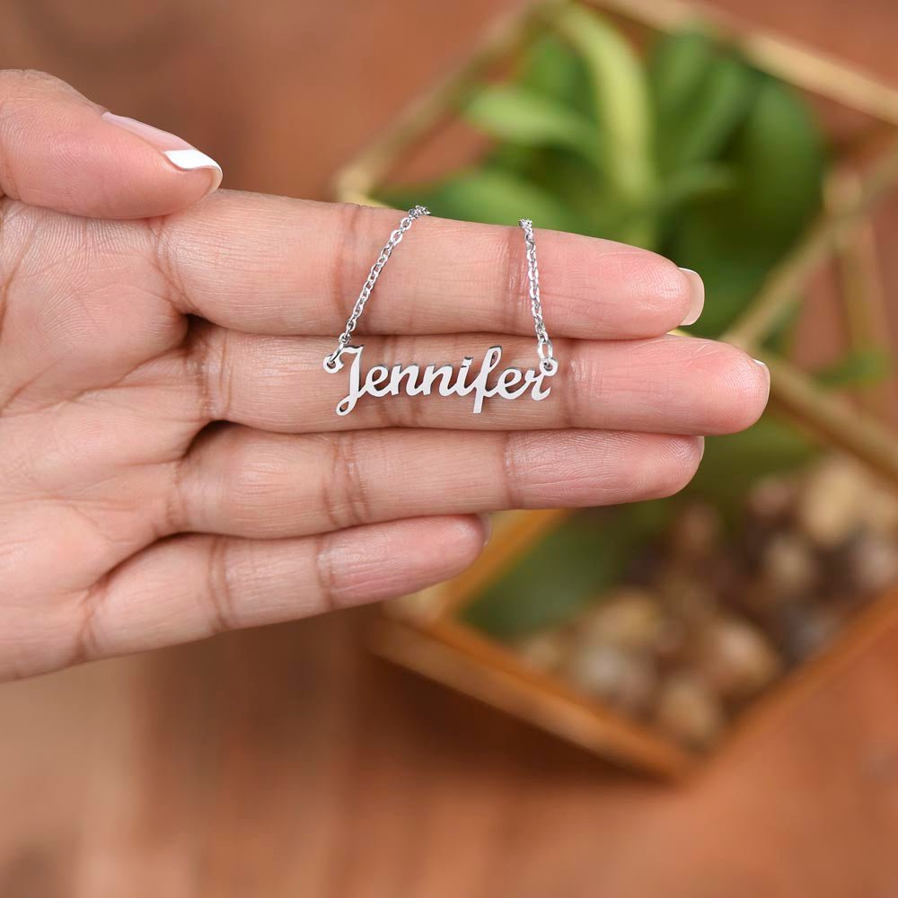 Personalized Named Necklace | Daughter Necklace | Shipped From the USA - Elliotrose Gifts