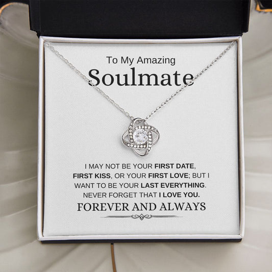 Soulmate | First Date | Love Knot Necklace - Elliotrose Gifts